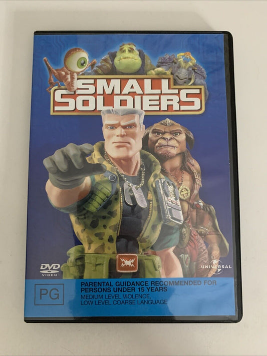 Small Soldiers (DVD, 1998) Kirsten Dunst, Phil Hartman, Jay Mohr Region 4