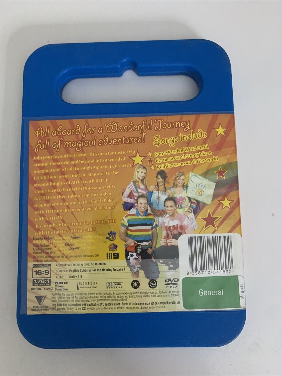 Hi-5 Wonderful Journeys (DVD, 2002) Region 4