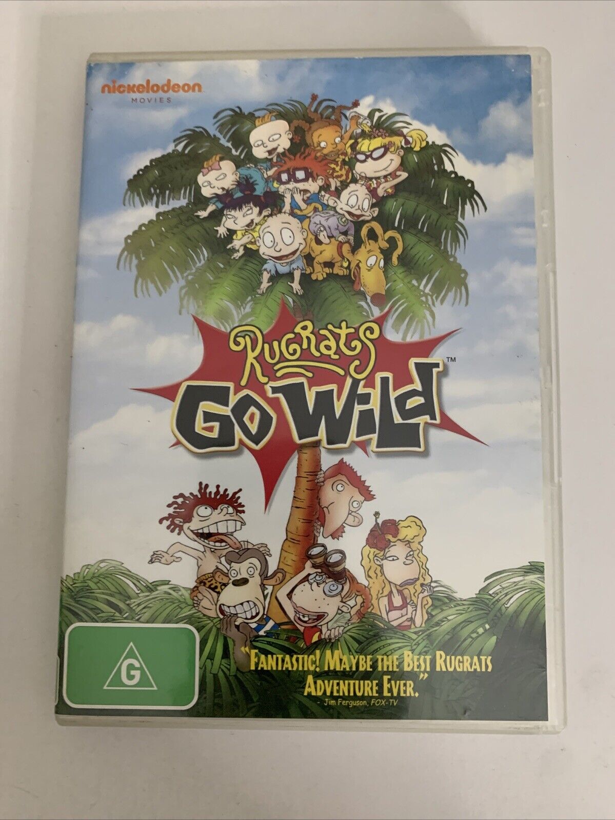 Rugrats Go Wild (DVD, 2003) Nickelodeon Animated Film  Region 4