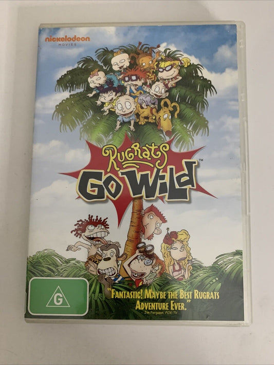 Rugrats Go Wild (DVD, 2003) Nickelodeon Animated Film  Region 4
