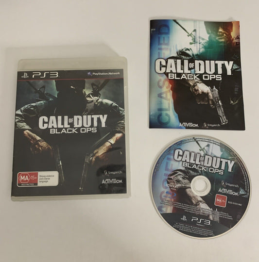 Call of Duty: Black Ops PS3 Sony PlayStation 3 2010 Action Shooter Complete