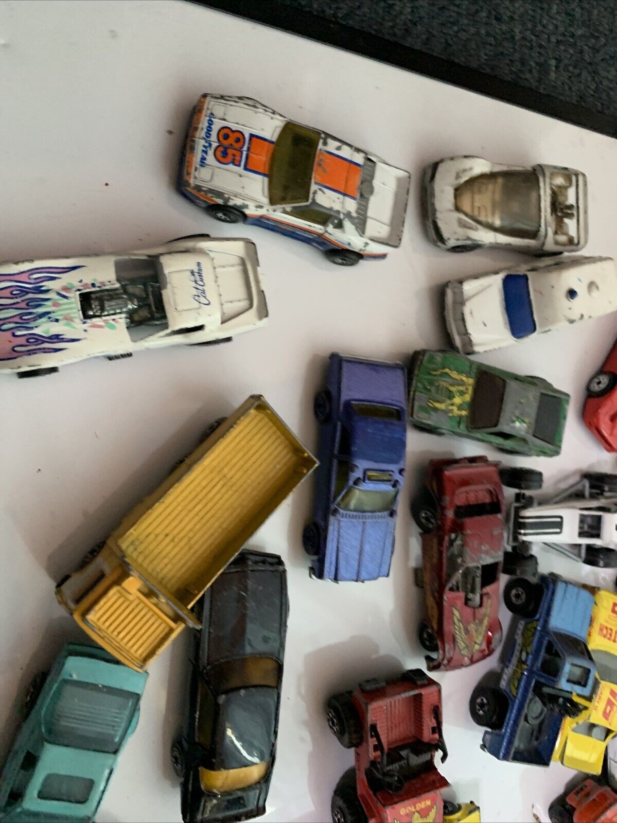 80x Hot Wheels Matchbox Diecast Various Cars Bulk Lot Vintage Retro