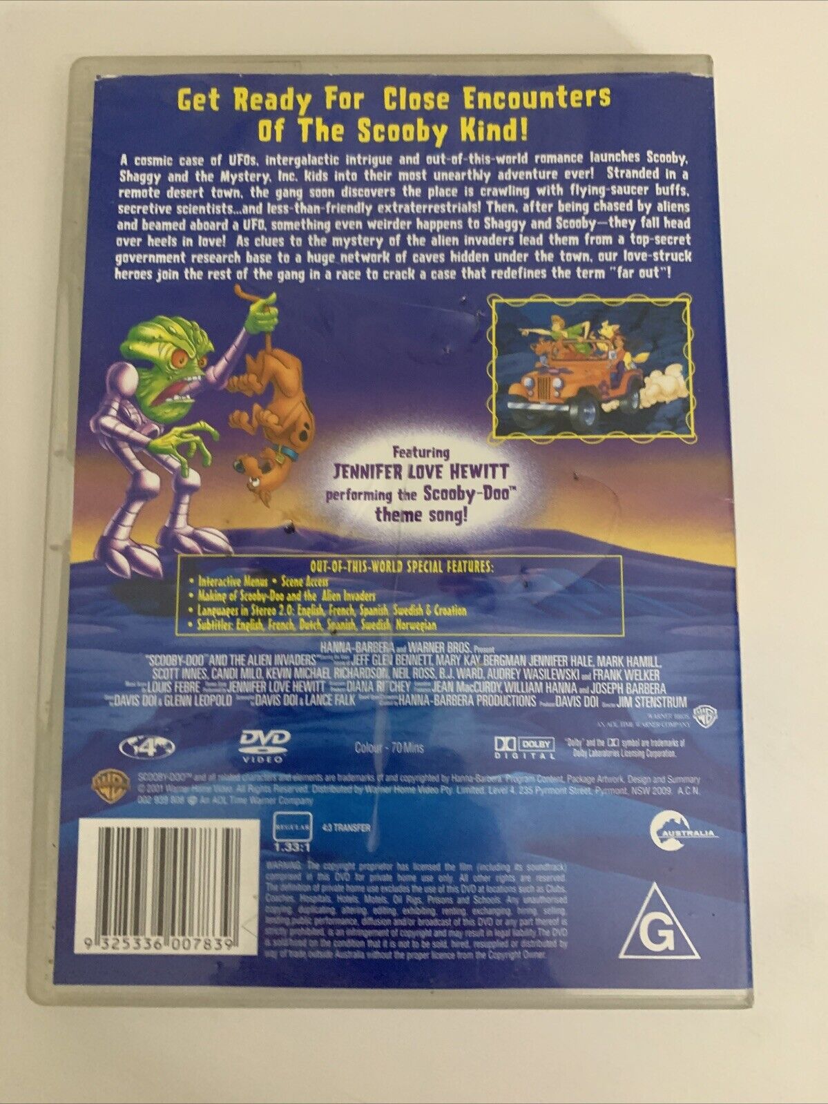 Scooby Doo And The Alien Invaders (DVD, 1999) Region 4