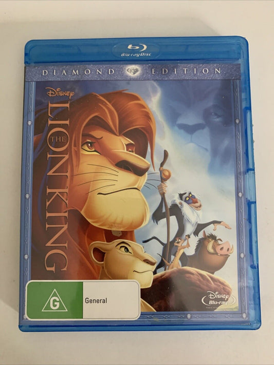 The Lion King (Blu-ray, 1994) Diamond Edition Disney Animated Film All Regions