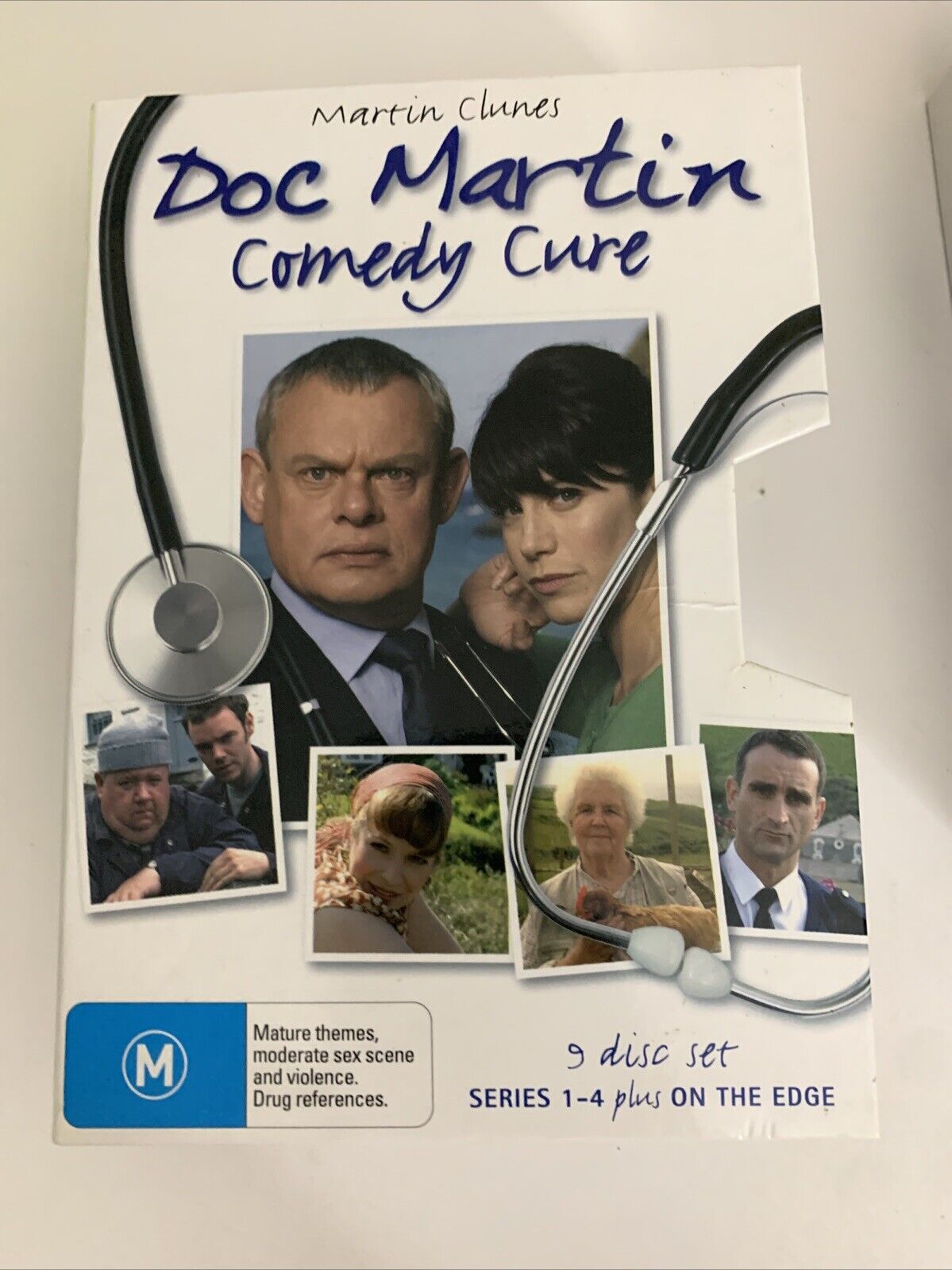 Doc Martin Comedy Cure (DVD, 2010) Series 1-4 +On The Edge Martin Clunes Region4