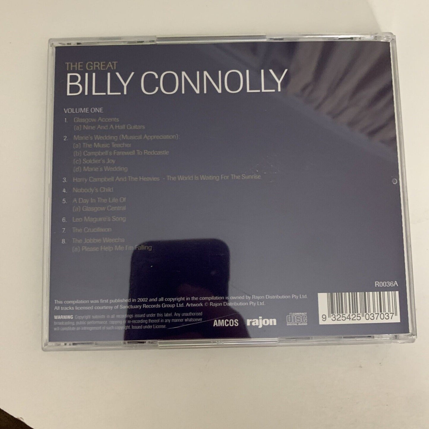 The Great Billy Connolly Volume 1 & 2 (CD, 2002, 2-Disc Set )