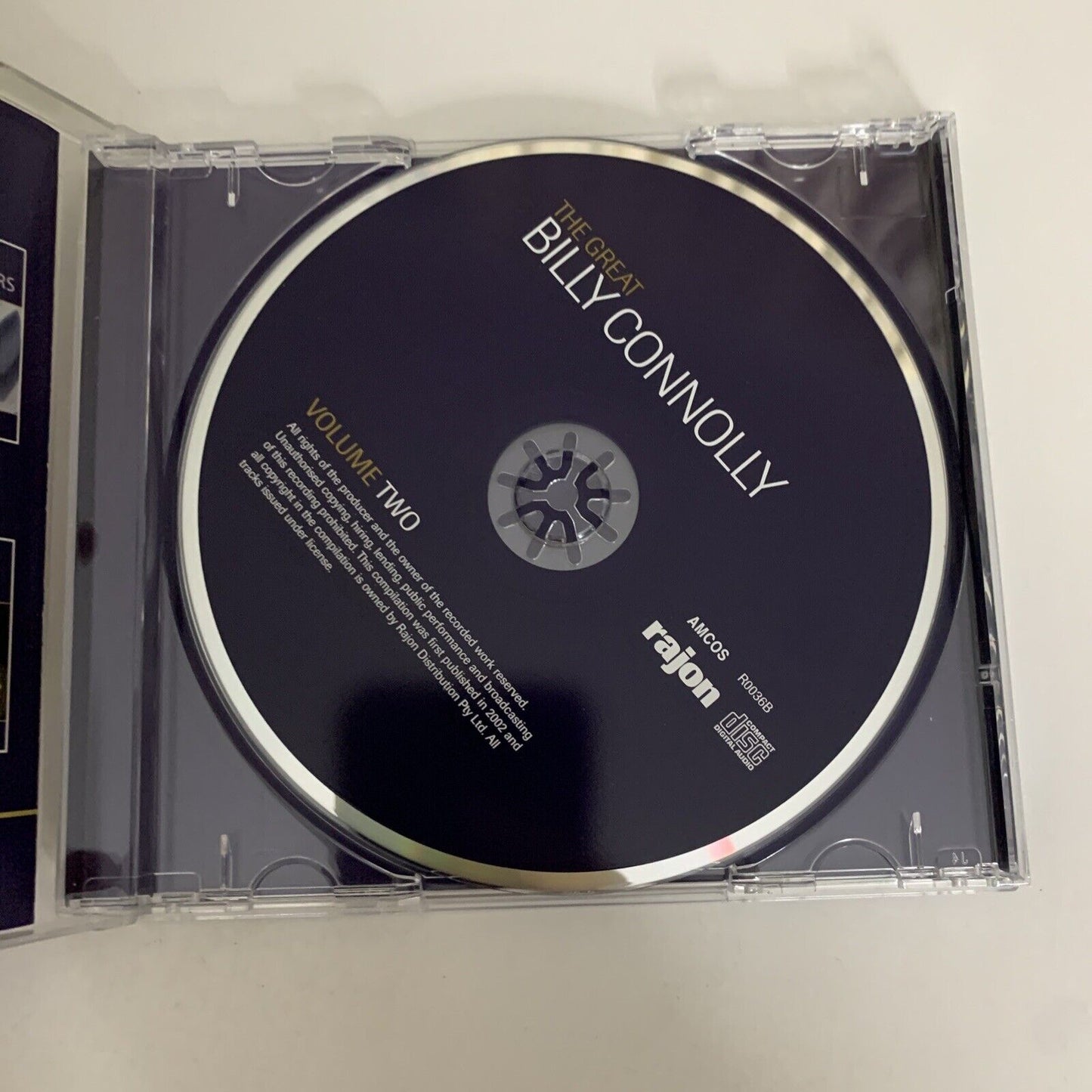 The Great Billy Connolly Volume 1 & 2 (CD, 2002, 2-Disc Set )