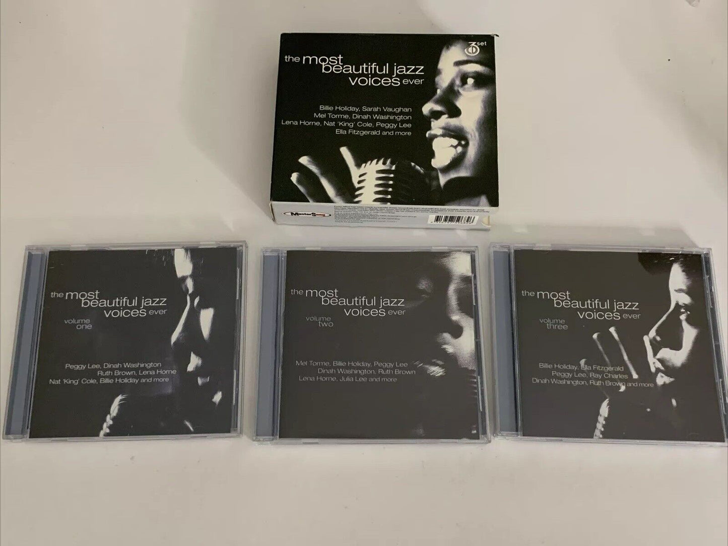 Most Beautiful Jazz Voices by Various Artists (CD, 2004, Box Set, 3-Disc Set)