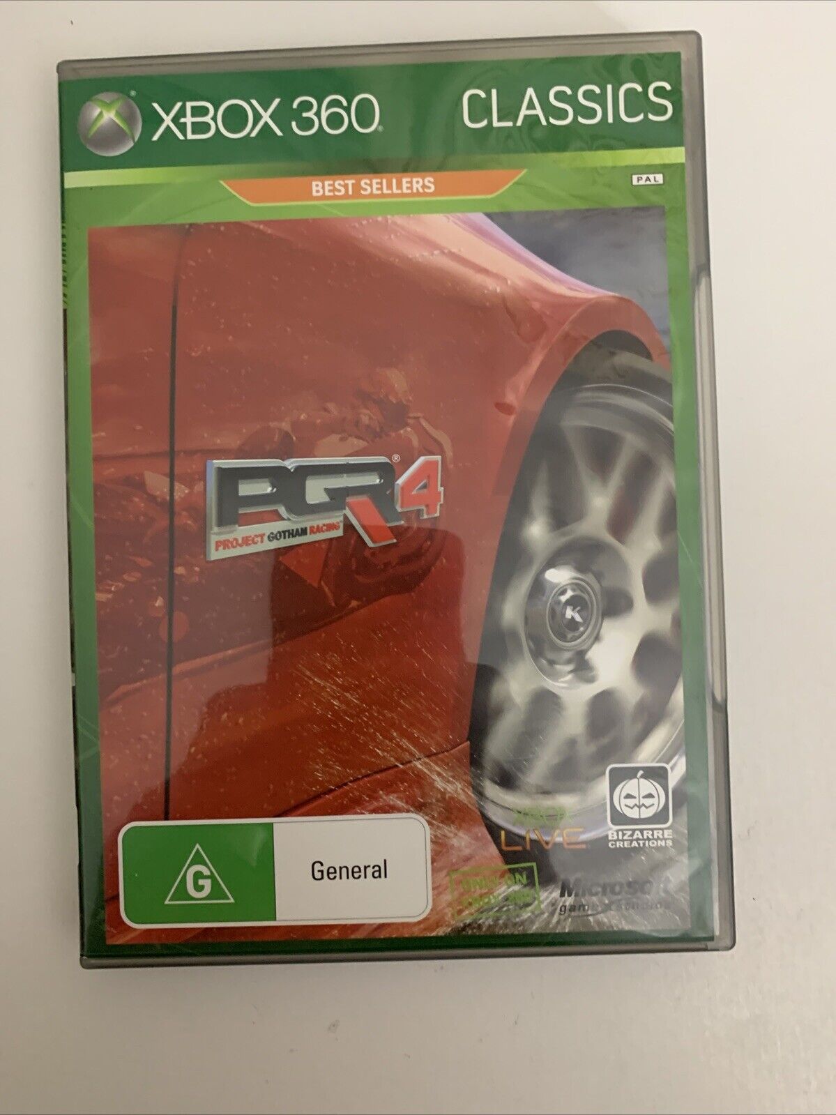 Project Gotham Racing PGR4 Microsoft XBOX 360 PAL 2009 Racing Game Complete