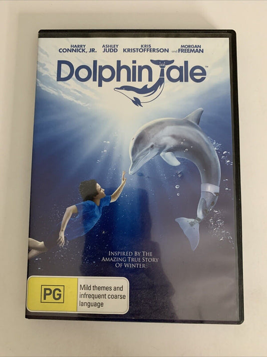 Dolphin Tale (DVD, 2011) Ashley Judd, Morgan Freeman  Region 4
