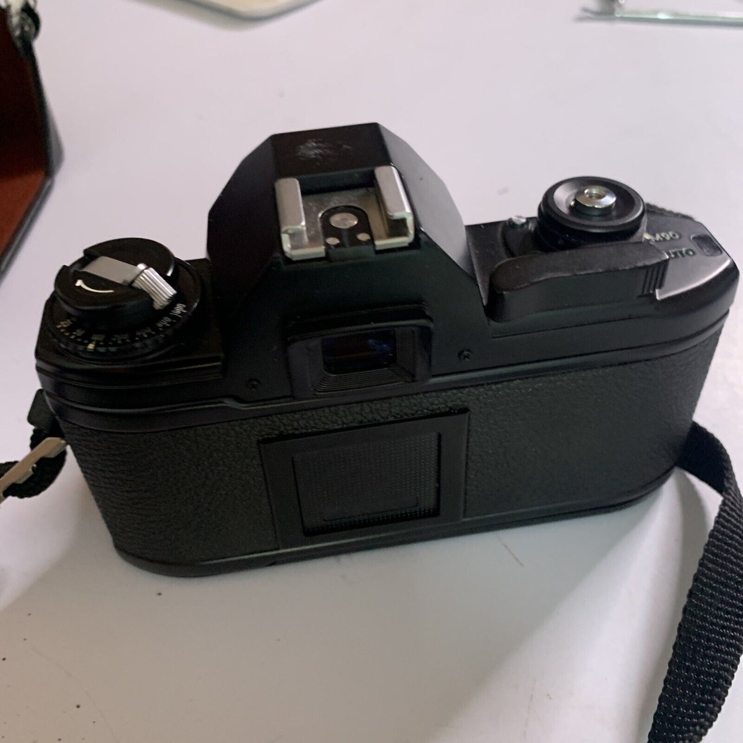 Nikon EM 35mm Film Camera SLR Nikon Series E 50mm 1:1.8 Lens Made in Japan