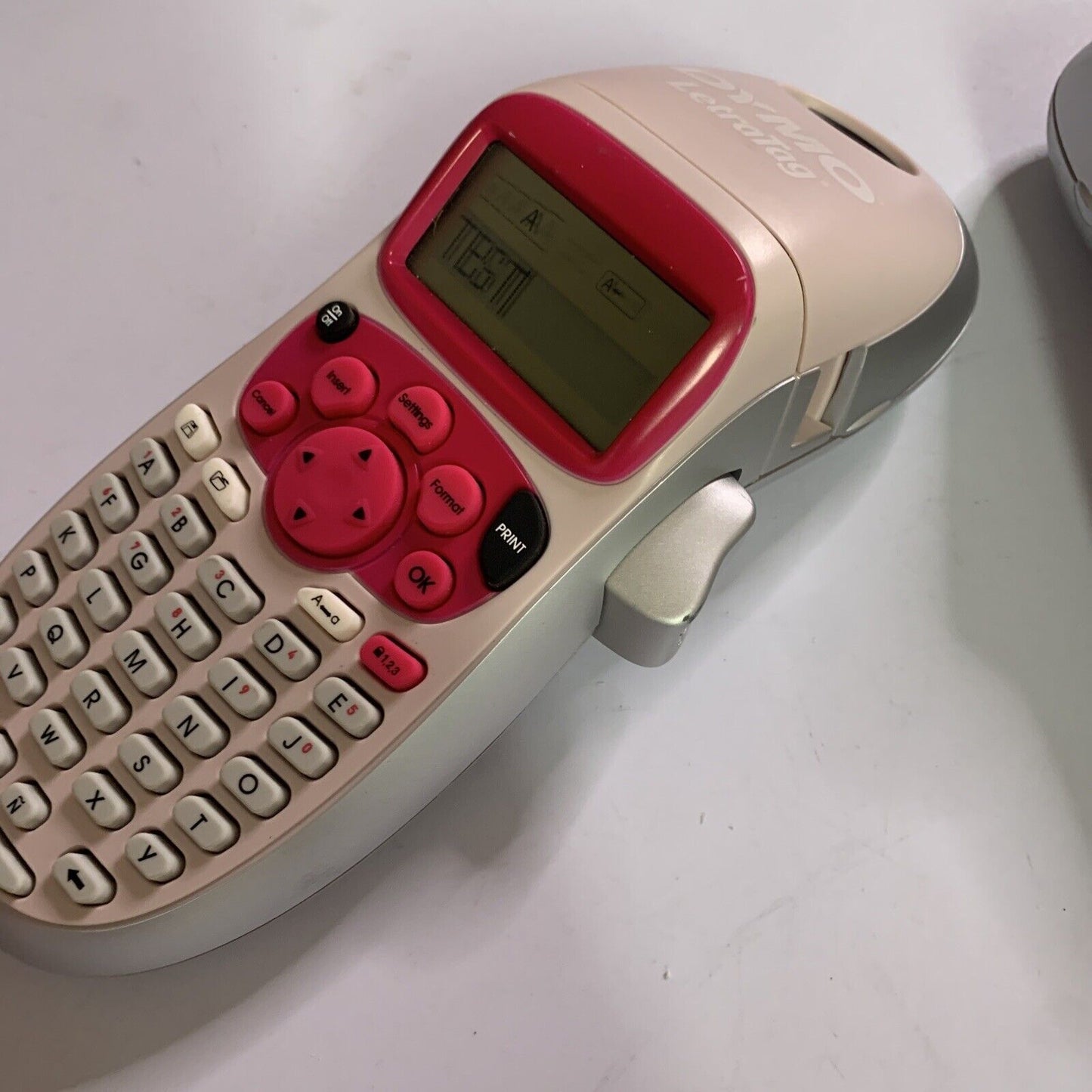 2x DYMO LetraTag 100H Handheld Label Maker Pink