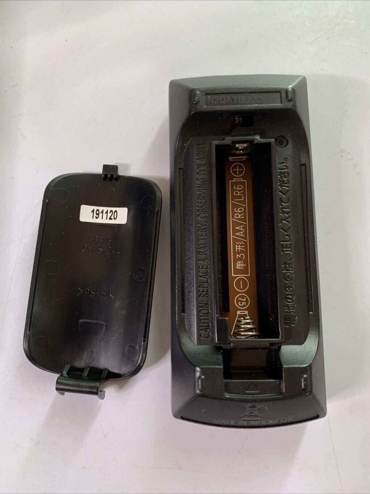 Genuine Panasonic Audio Remote Control For CD Stereo System N2QAYB000984