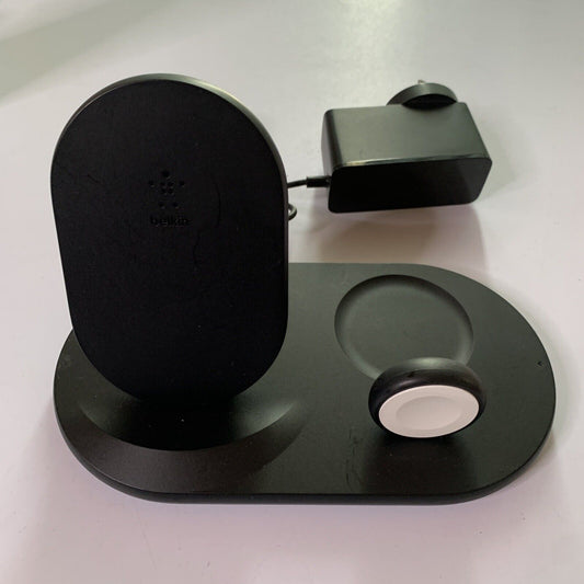 Belkin Boost Charge 3 in 1 Wireless Charger Black for iPhone Apple Watch Airpods