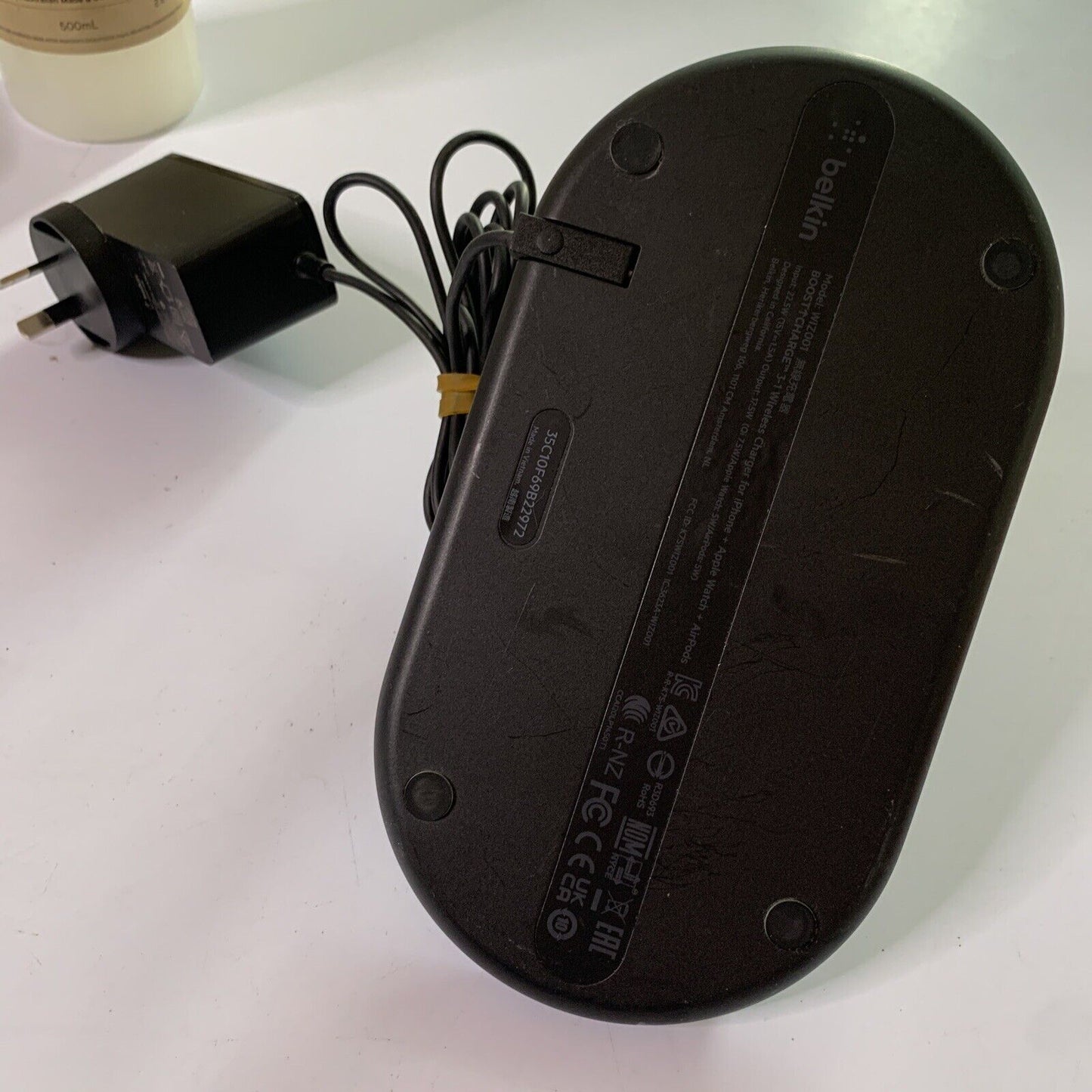 Belkin Boost Charge 3 in 1 Wireless Charger Black for iPhone Apple Watch Airpods