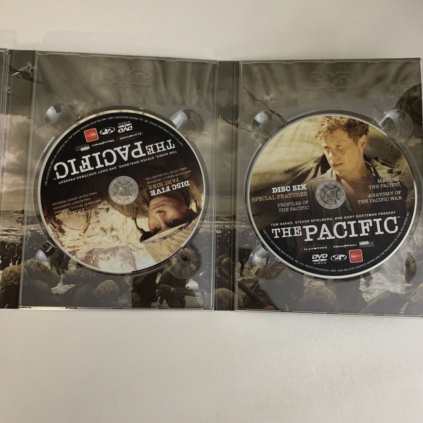 The Pacific : Steel Box Edition (DVD, 2010, 6-Disc Set) Region 4