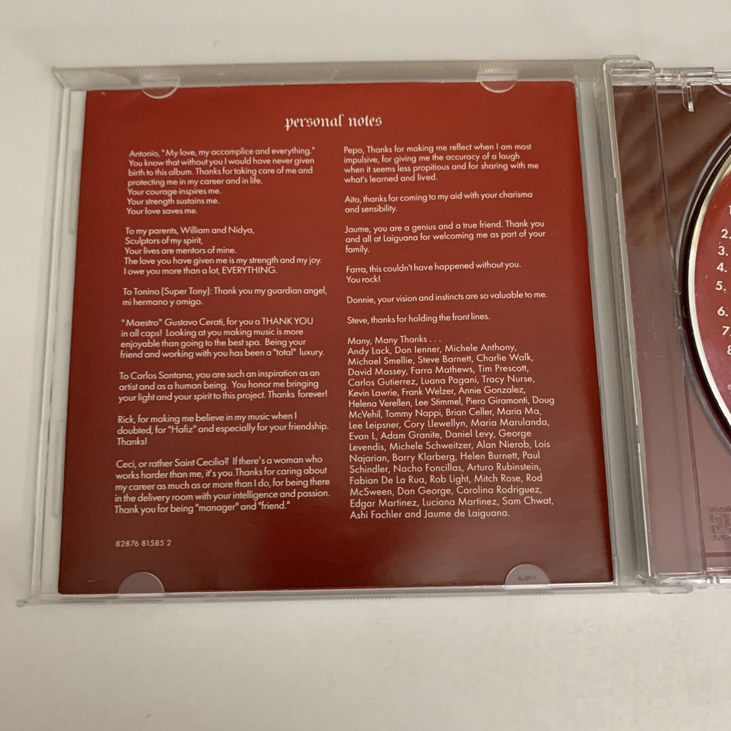 Shakira – Oral Fixation Vol. 2 (CD, 2006) Album