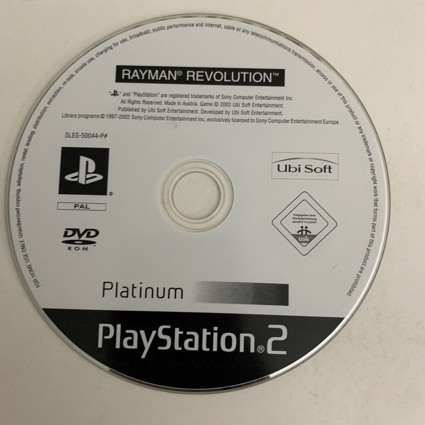 Rayman Revolution PS2 Sony PlayStation 2 PAL Platformer 2002 Game Complete