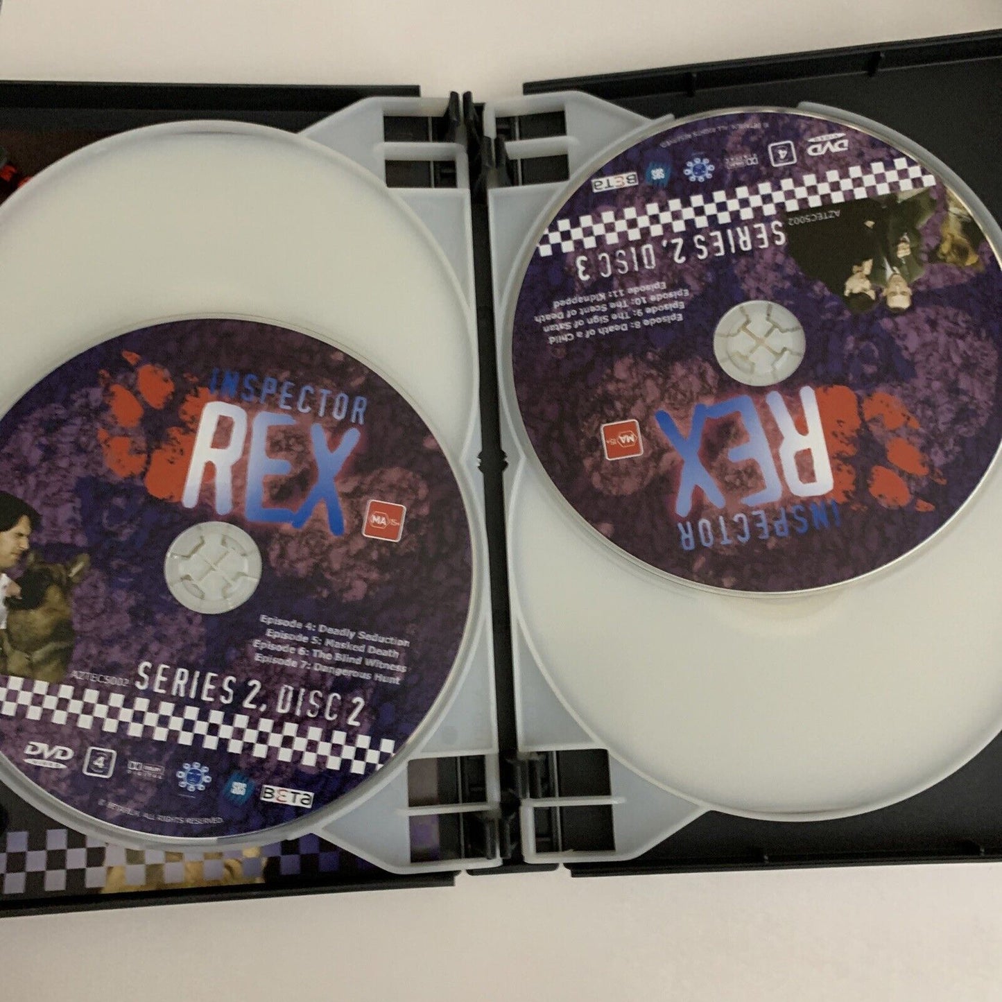 Inspector Rex : The Complete Series 2 (DVD, 1995, 4-Disc Set) Region 4