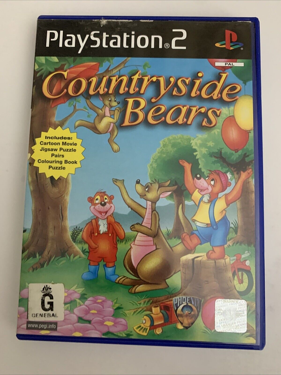 Countryside Bears PS2 Sony PlayStation 2 PAL 2006 Game Complete