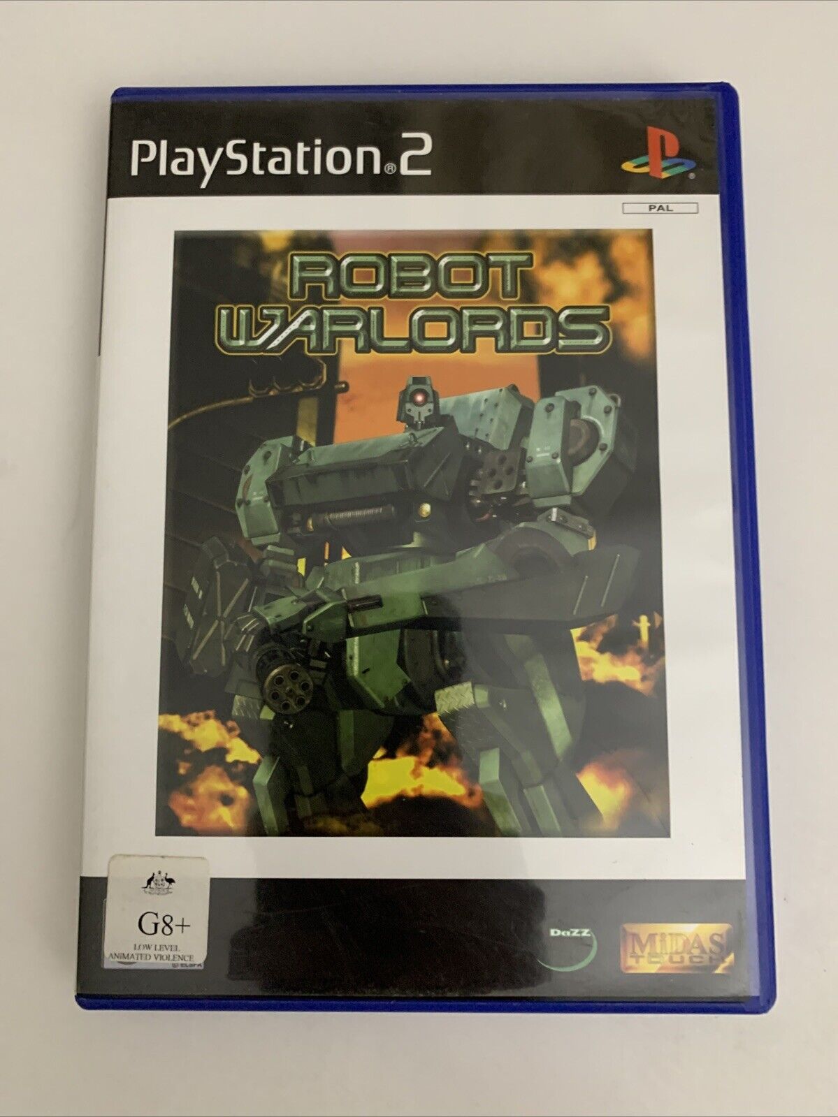 Robot Warlords PS2 Sony PlayStation 2 PAL 2002 Game Complete