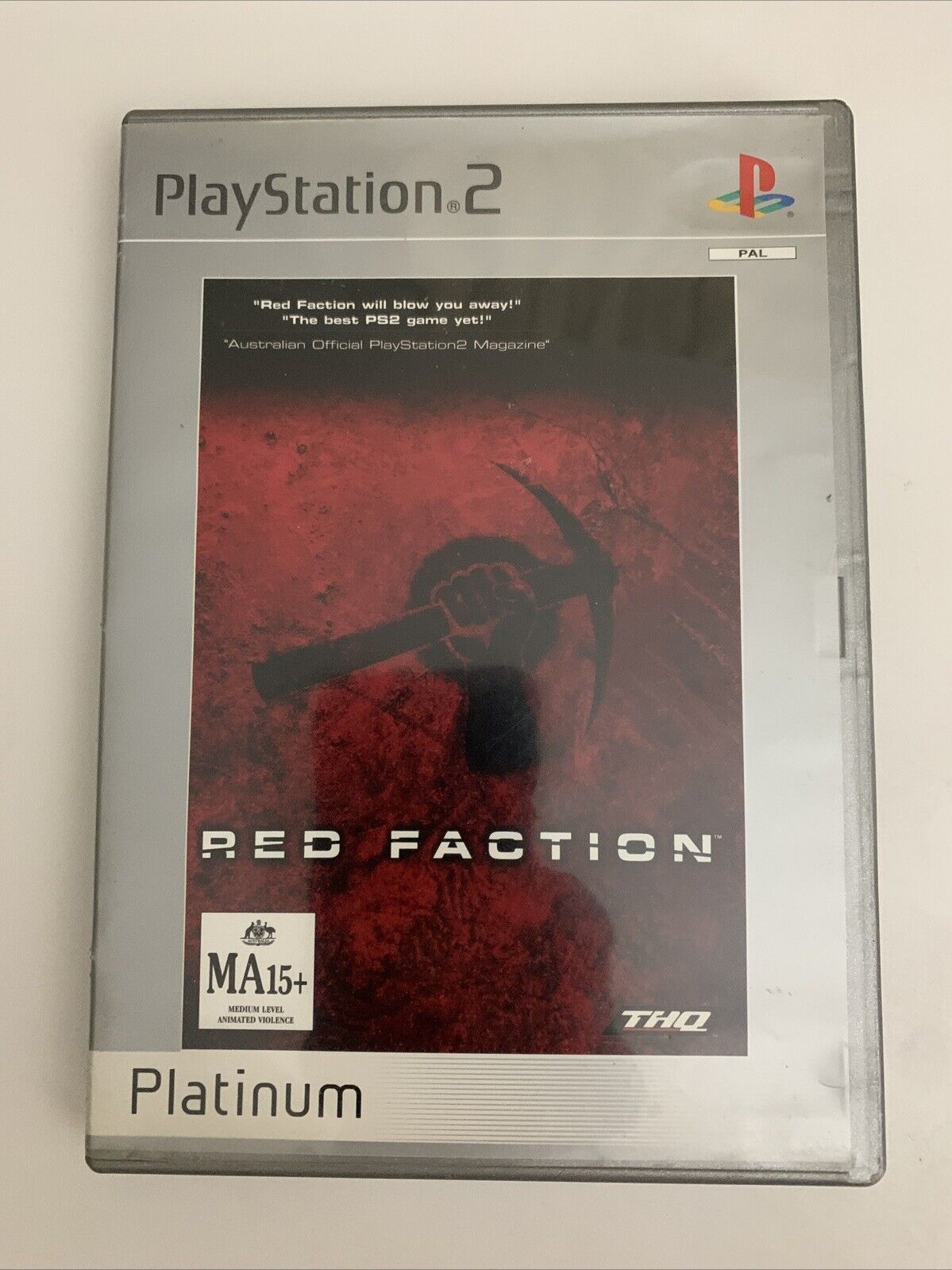 Red Faction PS2 Sony PlayStation 2 PAL Shooter Game Complete