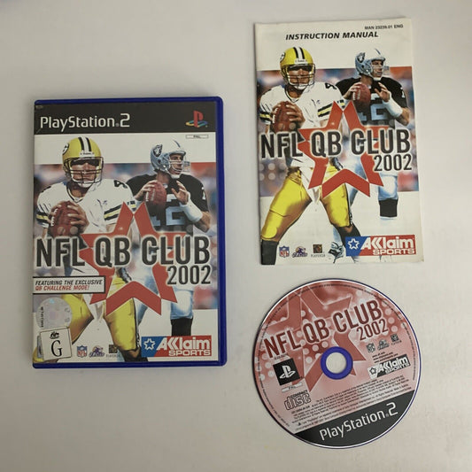 NFL QB Club 2002 PS2 Sony PlayStation 2 PAL Game Complete
