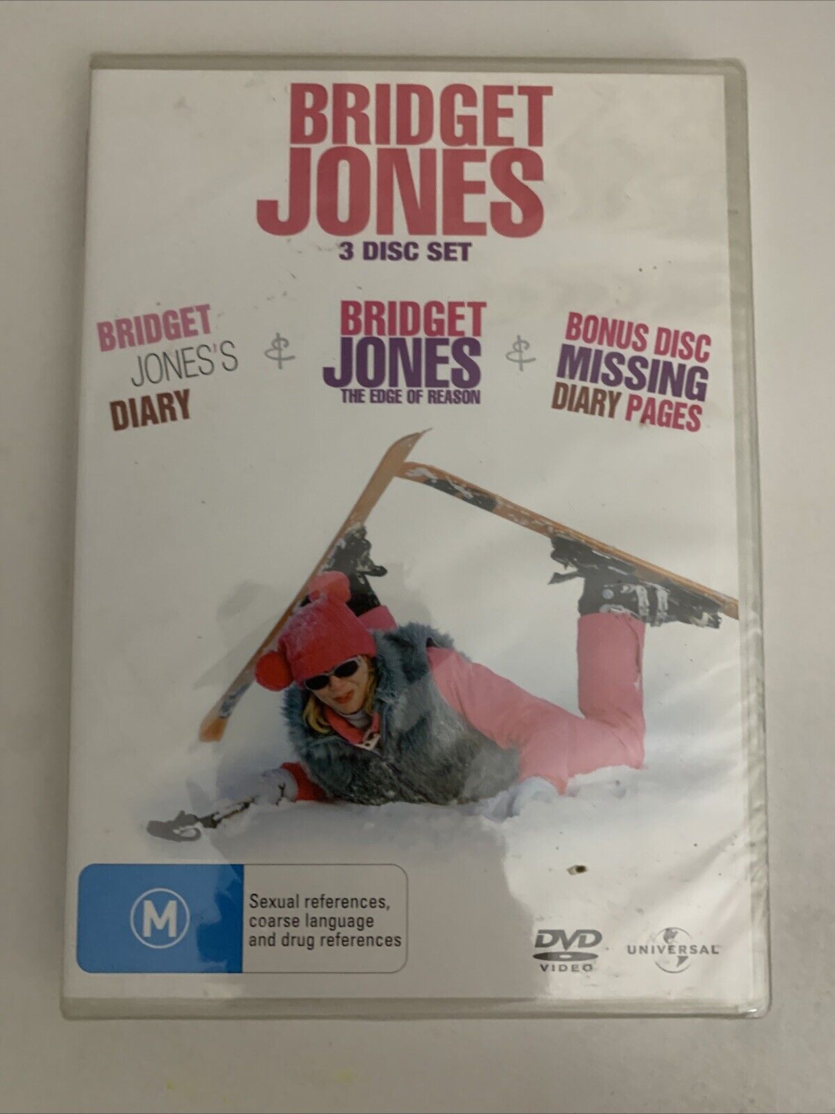 Bridget Jones Diary / The Edge Of Reason / Missing Diary Pages (DVD, 2001)  NEW