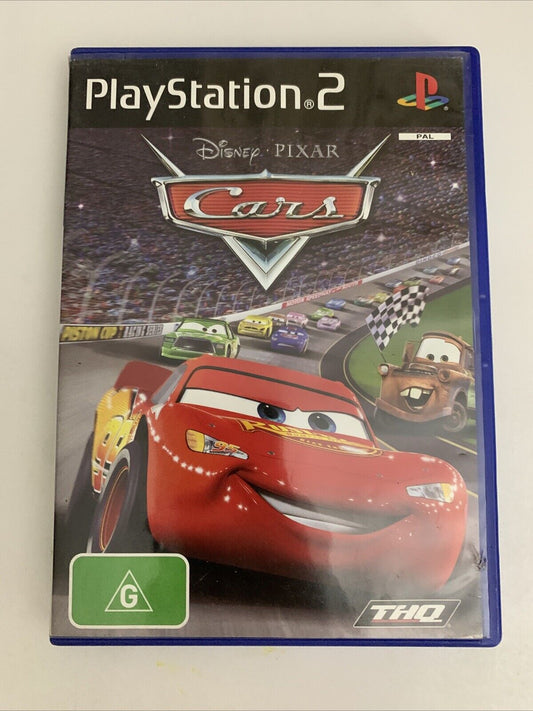Disney Pixar Cars PS2 Sony PlayStation PAL Racing Arcade 2003 Game