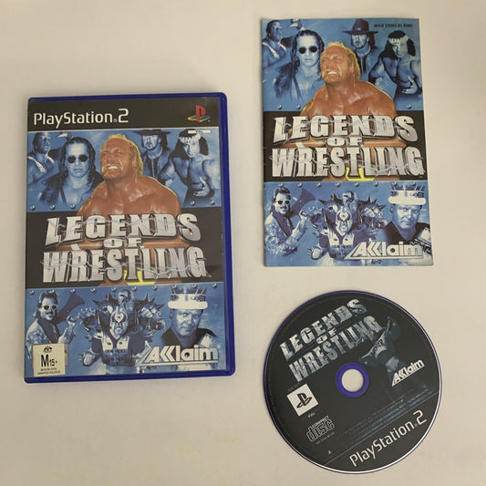 Legends Of Wrestling PS2 Sony PlayStation PAL 2001 Game Complete