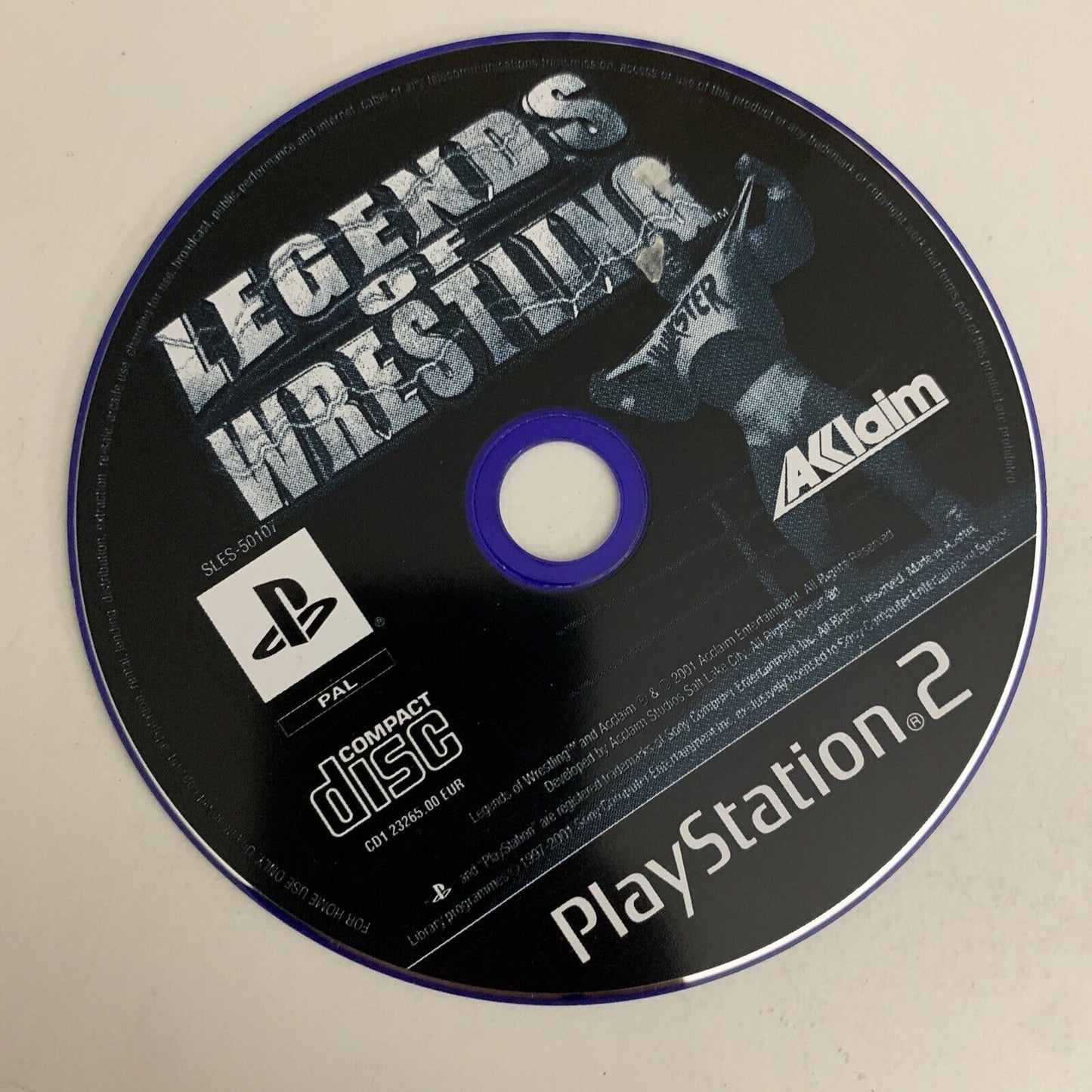 Legends Of Wrestling PS2 Sony PlayStation PAL 2001 Game Complete