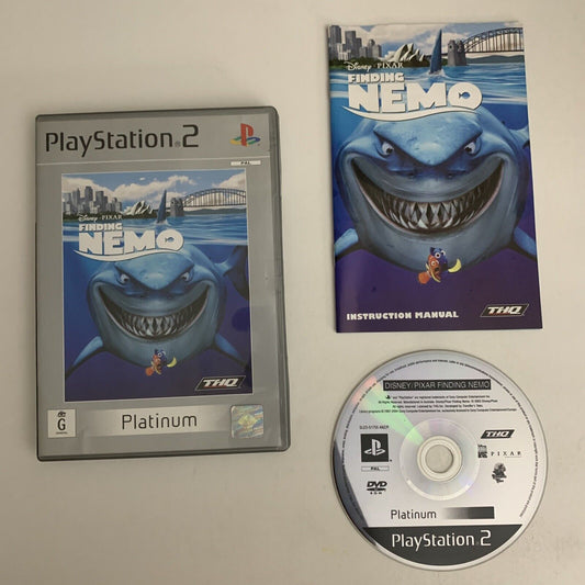 Disney Pixar Finding Nemo  PS2 Sony PlayStation 2 PAL Game Complete