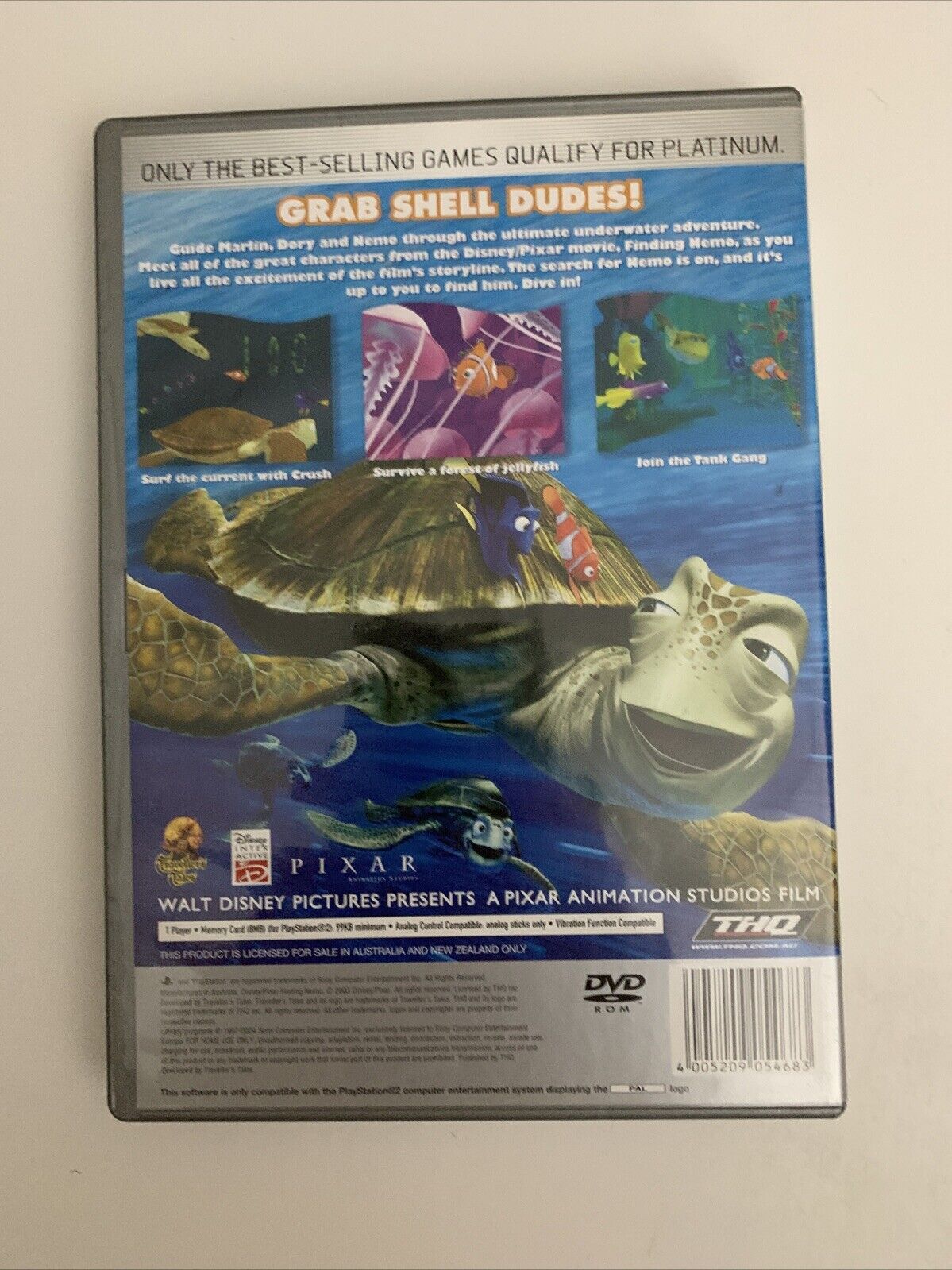 Disney Pixar Finding Nemo  PS2 Sony PlayStation 2 PAL Game Complete