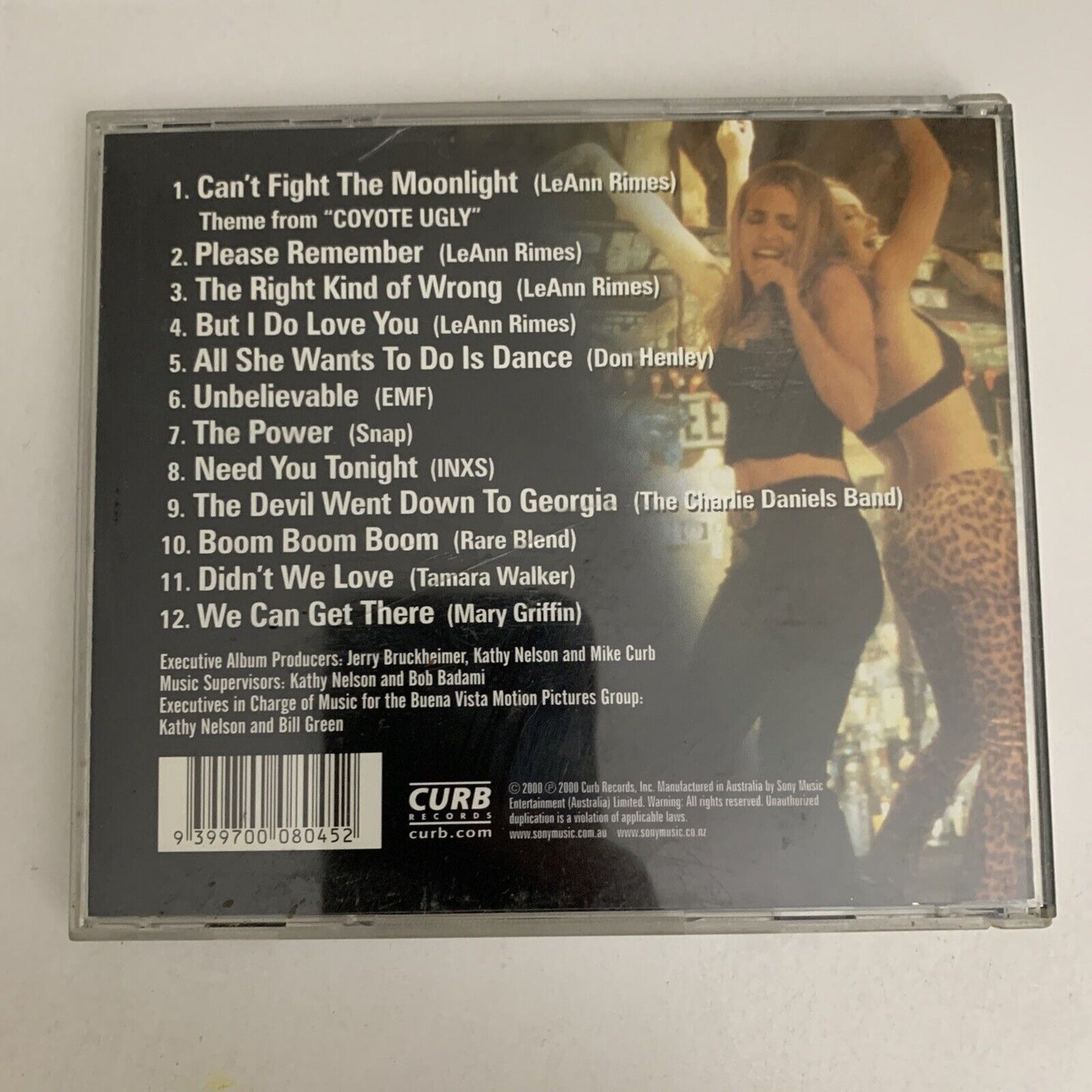 Coyote Ugly Original Film Soundtrack (CD, 2000) Album