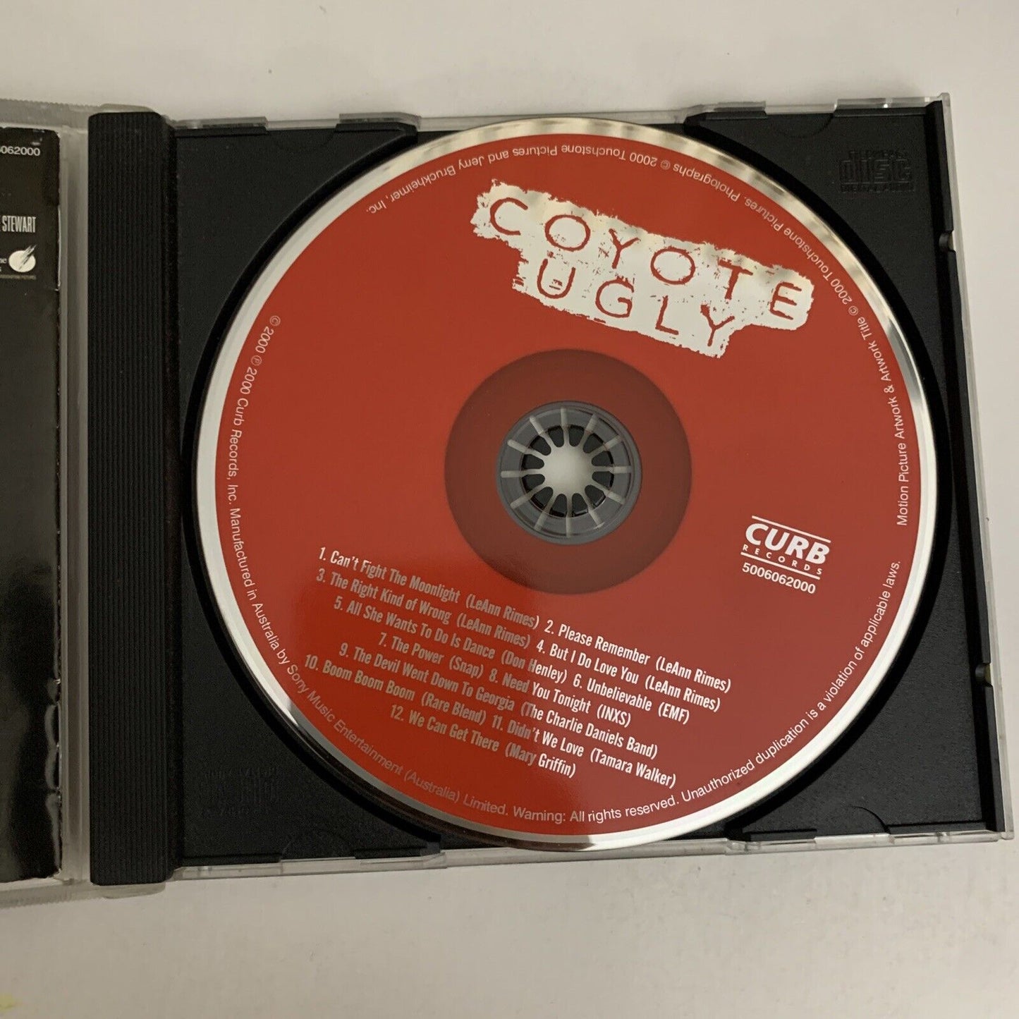 Coyote Ugly Original Film Soundtrack (CD, 2000) Album