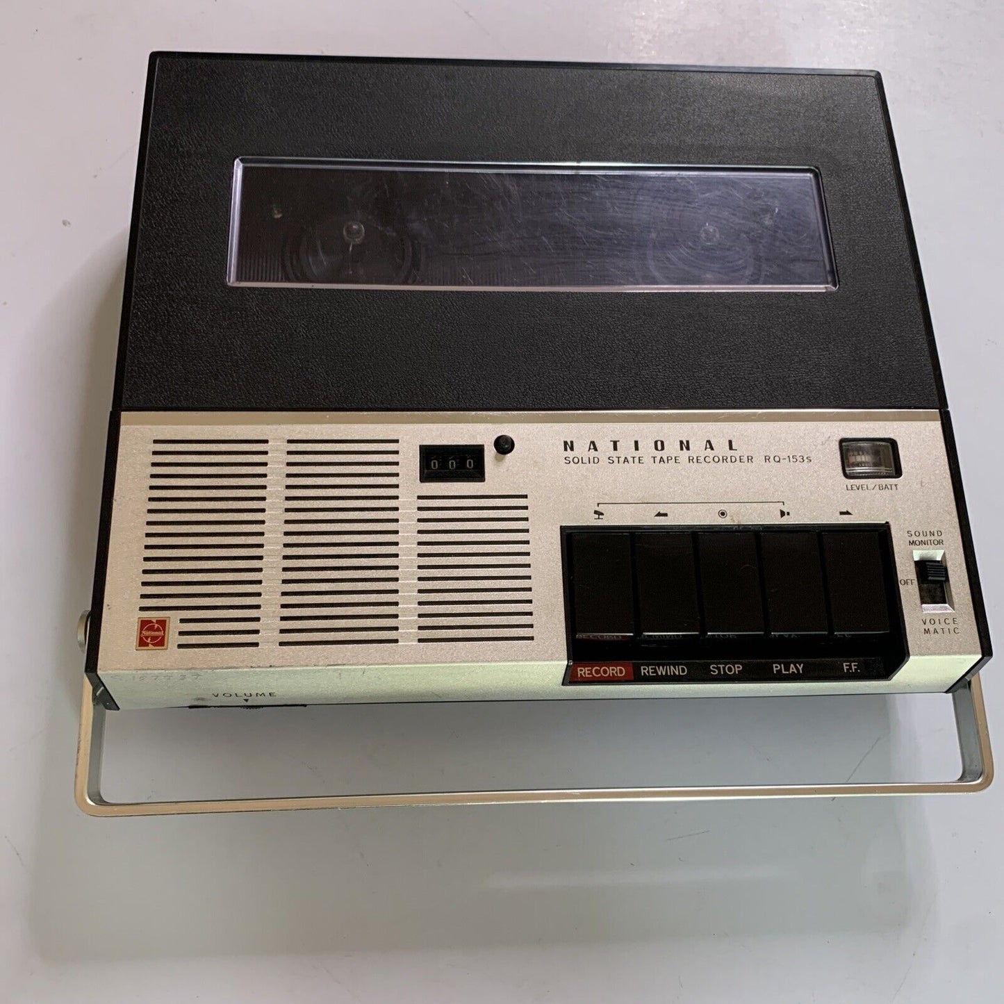 National Solid State Tape Reel Player Recorder RQ-153S Japan *For Parts Repair