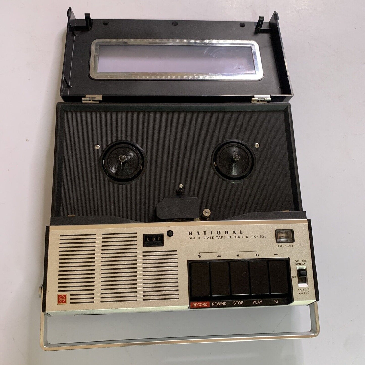 National Solid State Tape Reel Player Recorder RQ-153S Japan *For Parts Repair