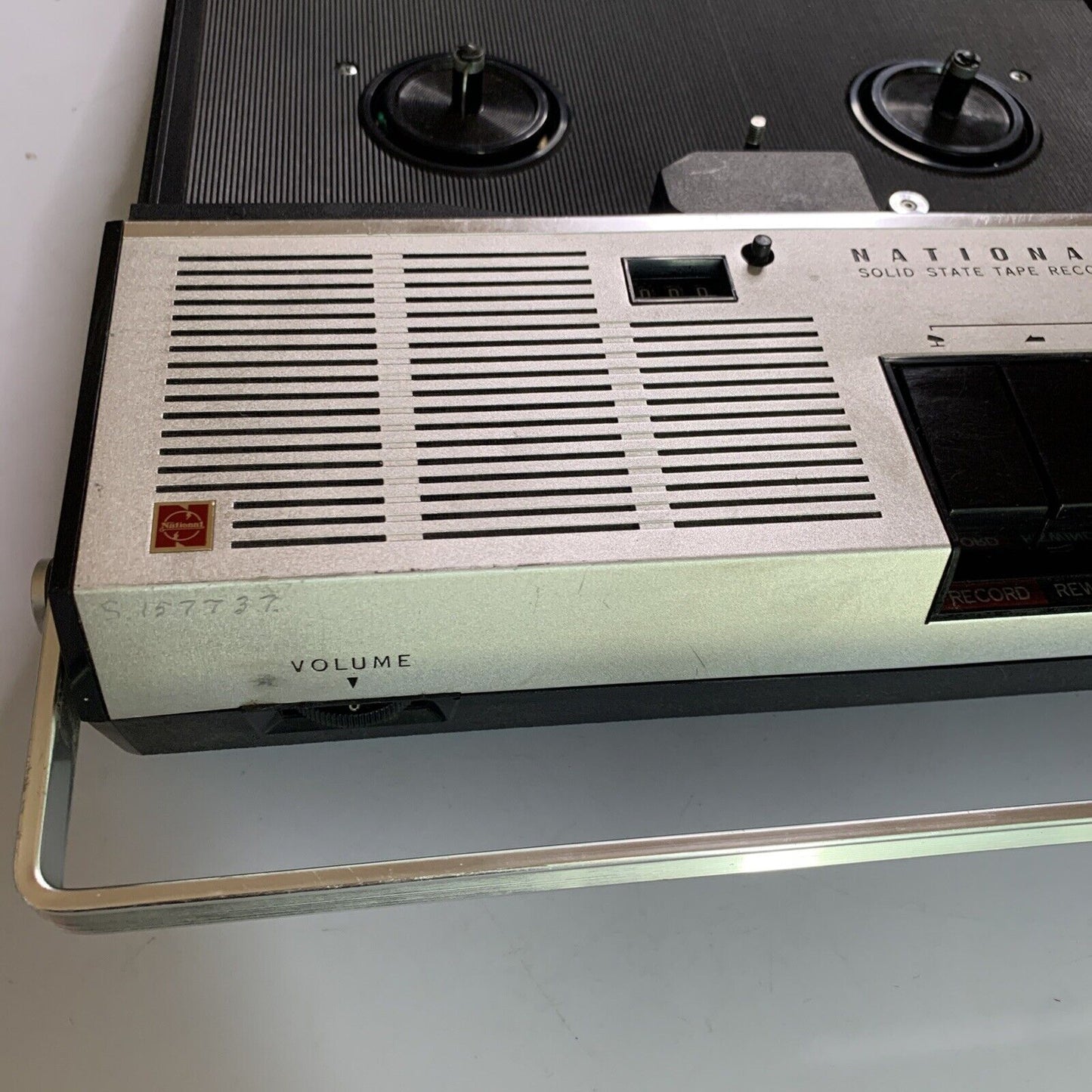 National Solid State Tape Reel Player Recorder RQ-153S Japan *For Parts Repair