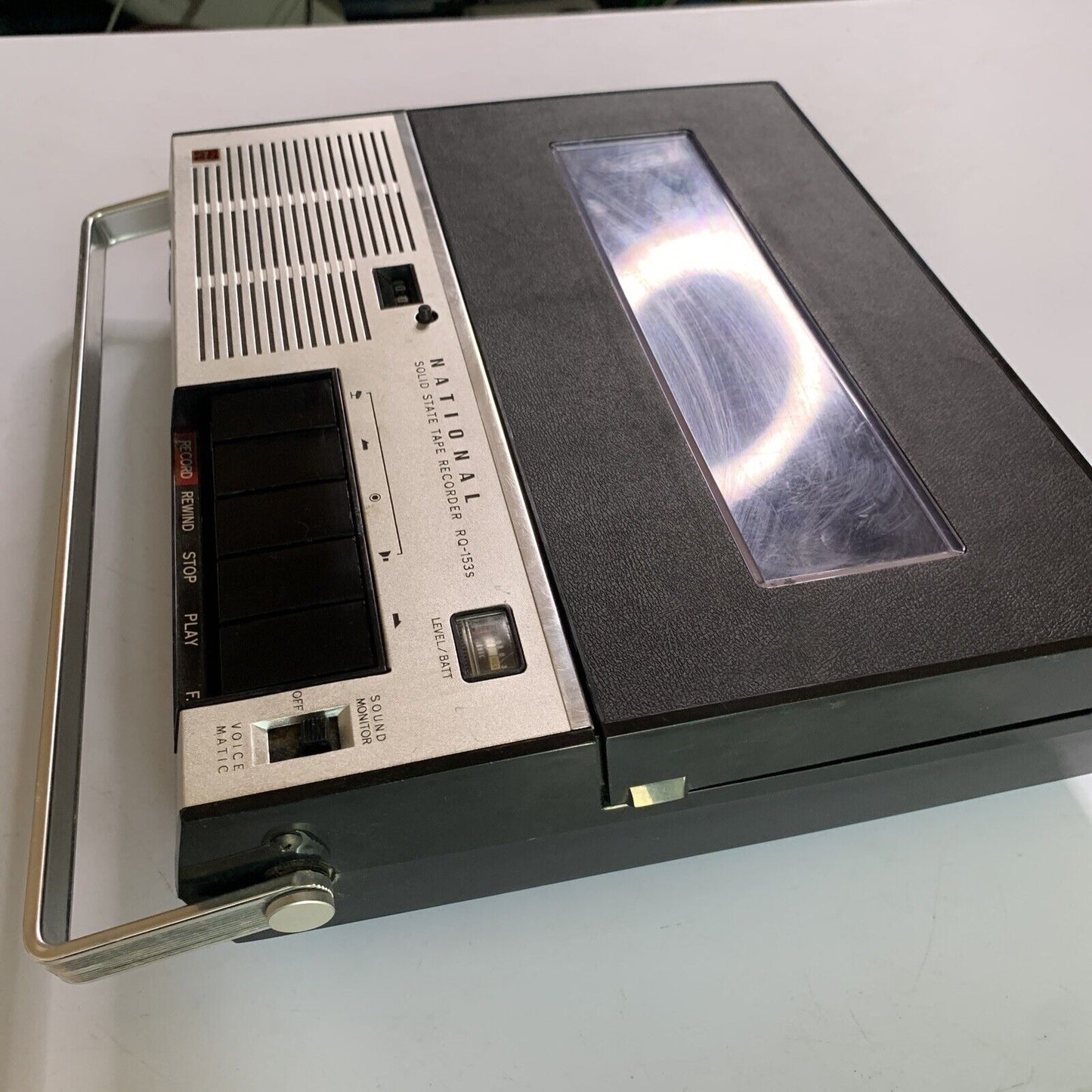 National Solid State Tape Reel Player Recorder RQ-153S Japan *For Parts Repair