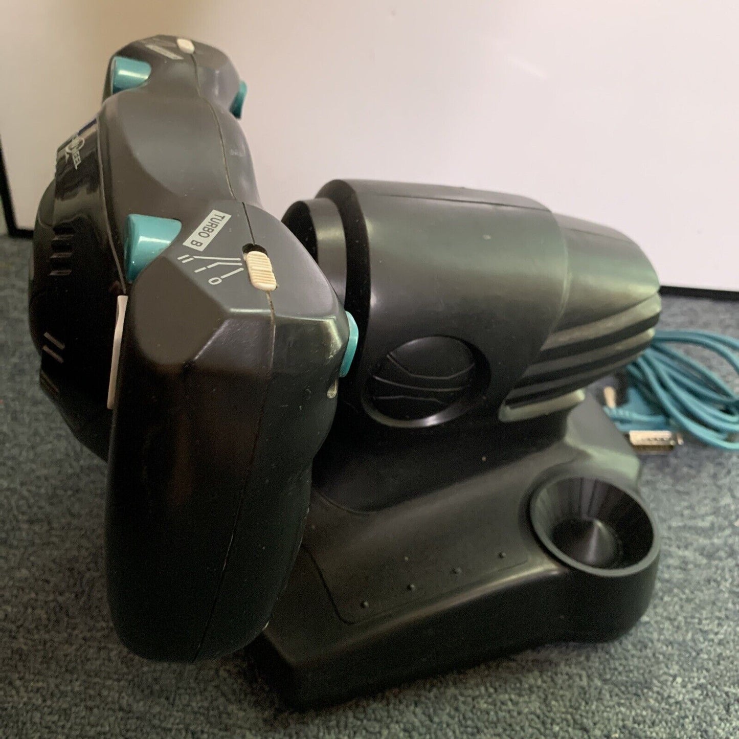 QuickShot Pro Wheel Racing Controller QS-6151 PC GamePort