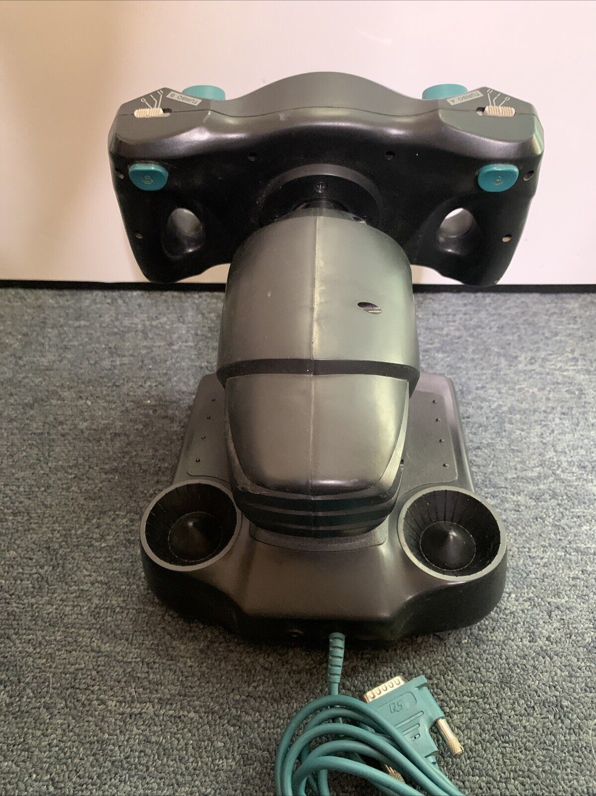 QuickShot Pro Wheel Racing Controller QS-6151 PC GamePort