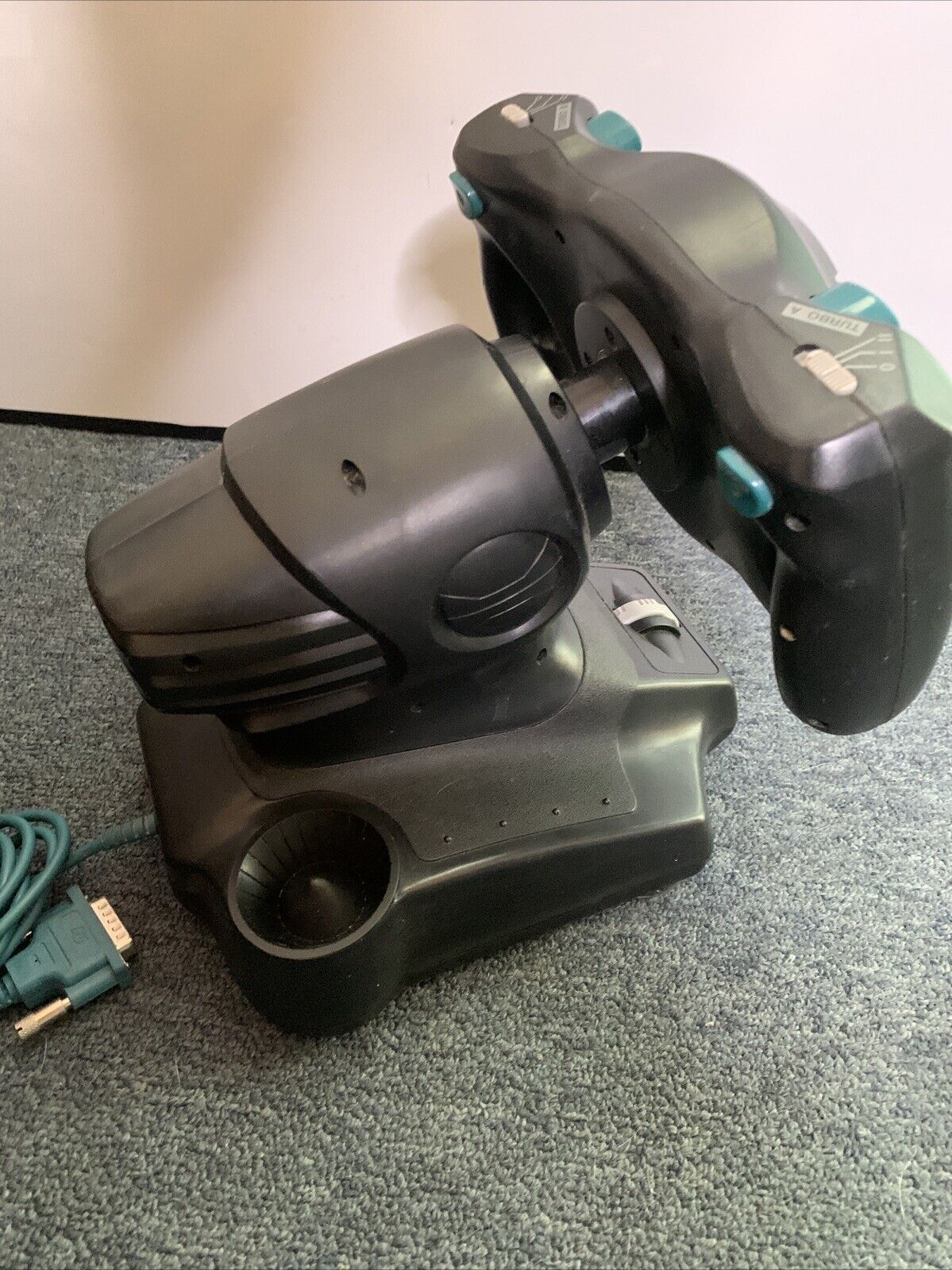 QuickShot Pro Wheel Racing Controller QS-6151 PC GamePort