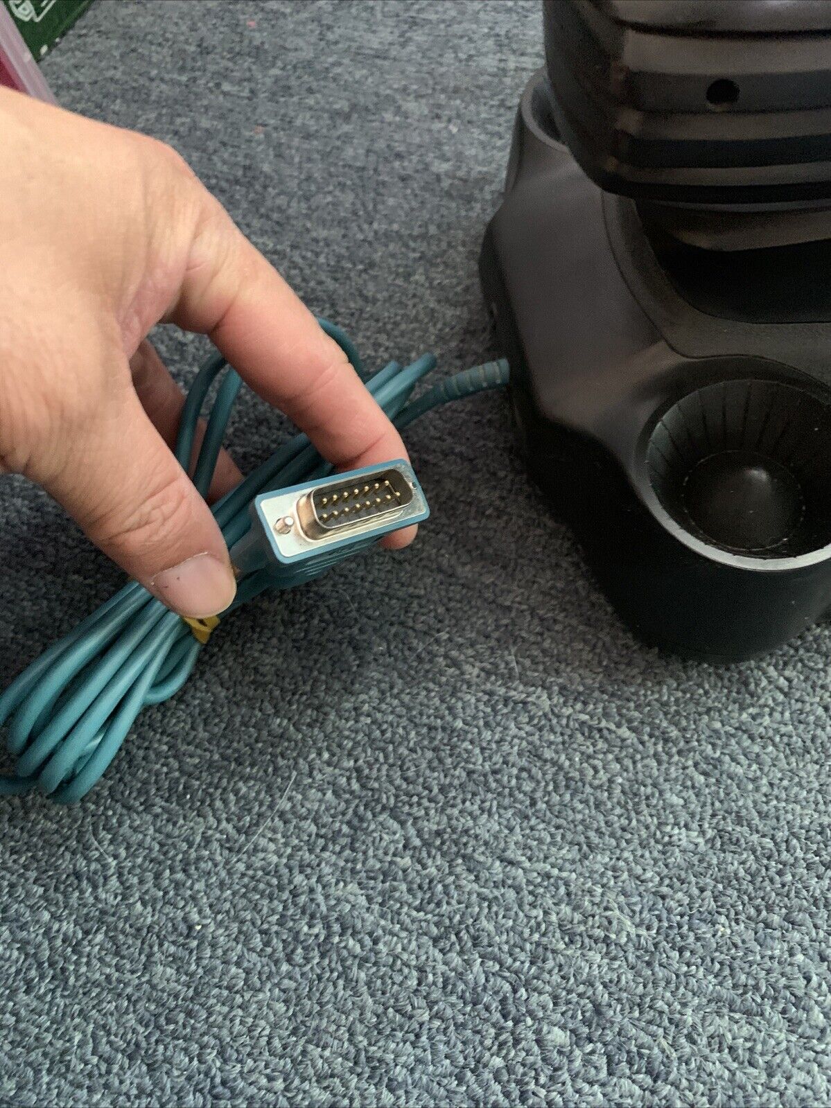 QuickShot Pro Wheel Racing Controller QS-6151 PC GamePort