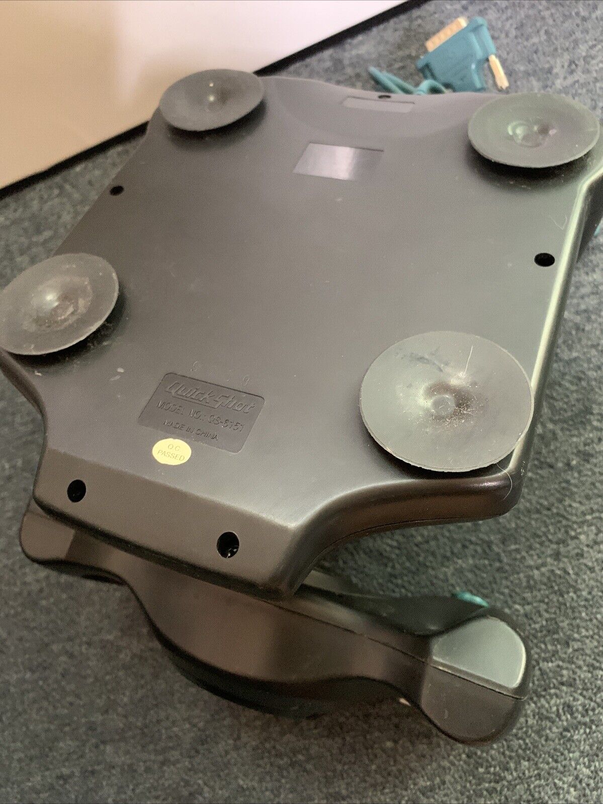 QuickShot Pro Wheel Racing Controller QS-6151 PC GamePort