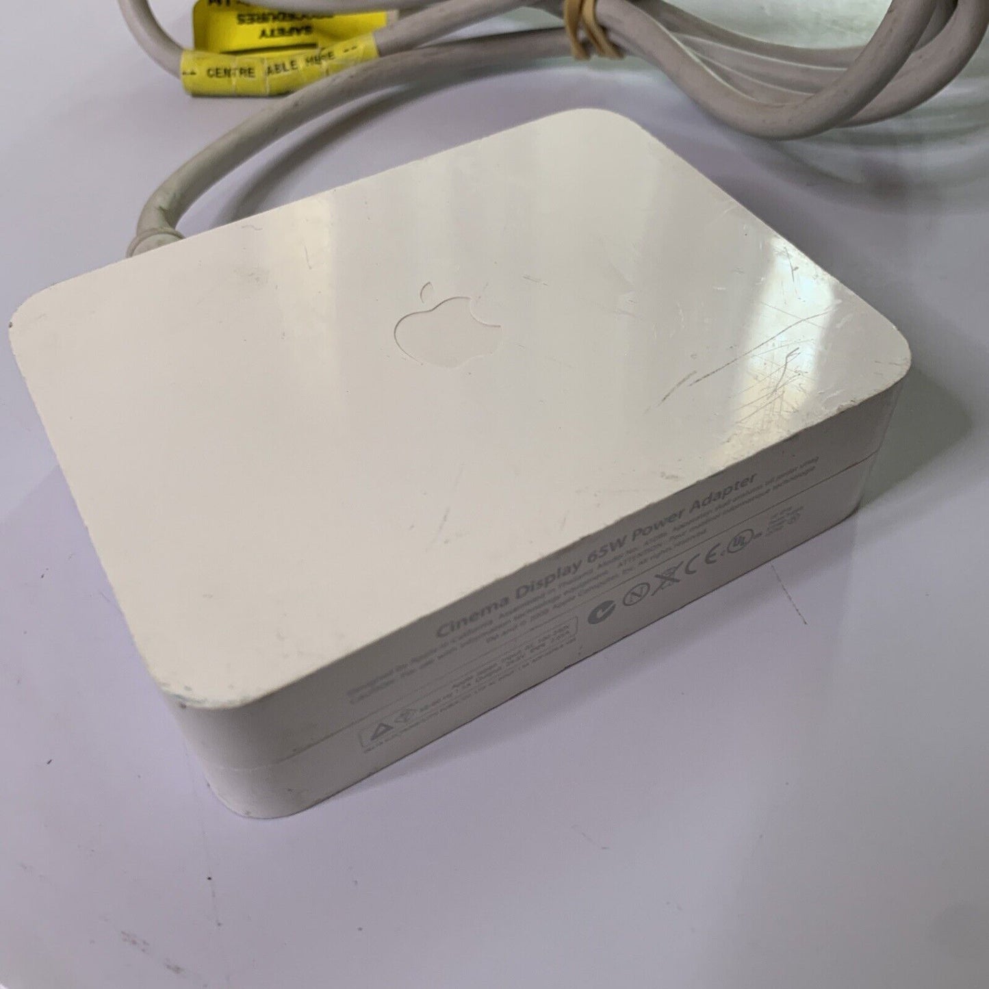 Genuine Apple Cinema Display 65W Power Adapter A1096 24.5V 2.65A with Power Cord