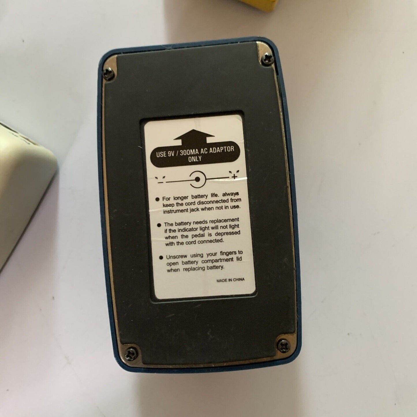 4x Guitar Pedals Vintage Lazer Super Over Drive Daphon *Untested For Parts