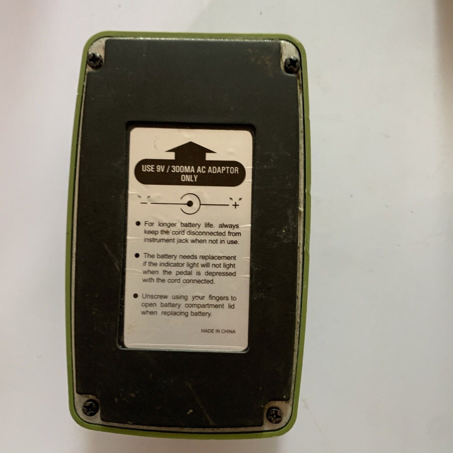 4x Guitar Pedals Vintage Lazer Super Over Drive Daphon *Untested For Parts