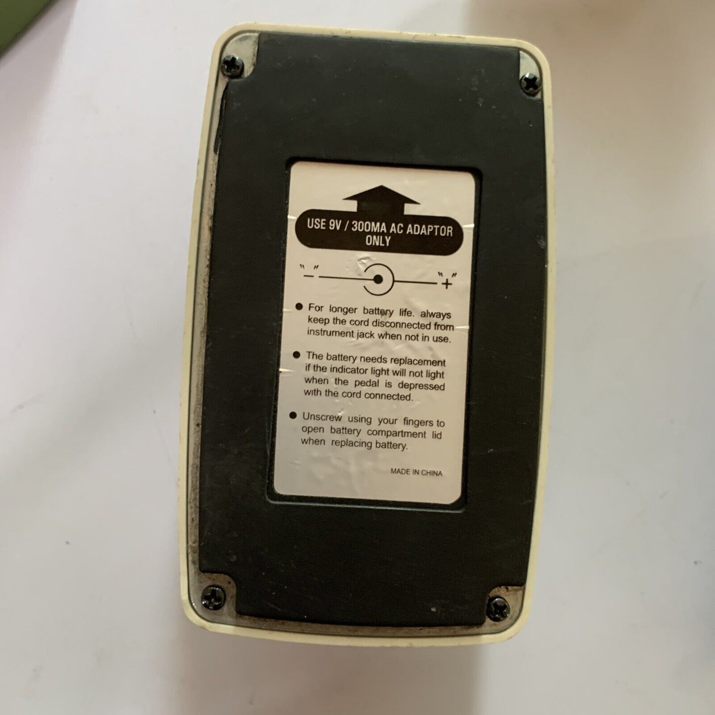 4x Guitar Pedals Vintage Lazer Super Over Drive Daphon *Untested For Parts