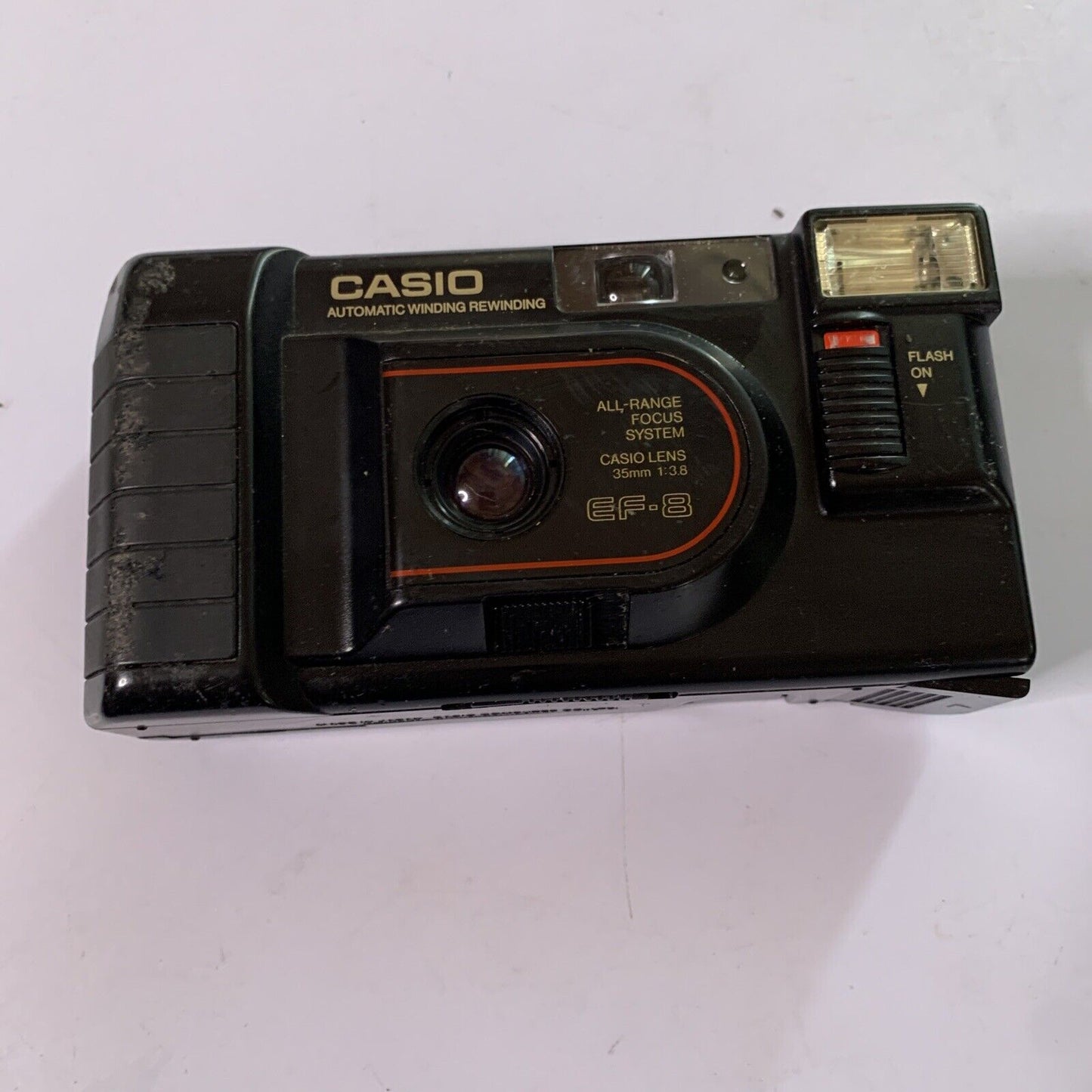 Casio EF-8 35mm Film Camera *Battery Lid Loose Flash Not Working