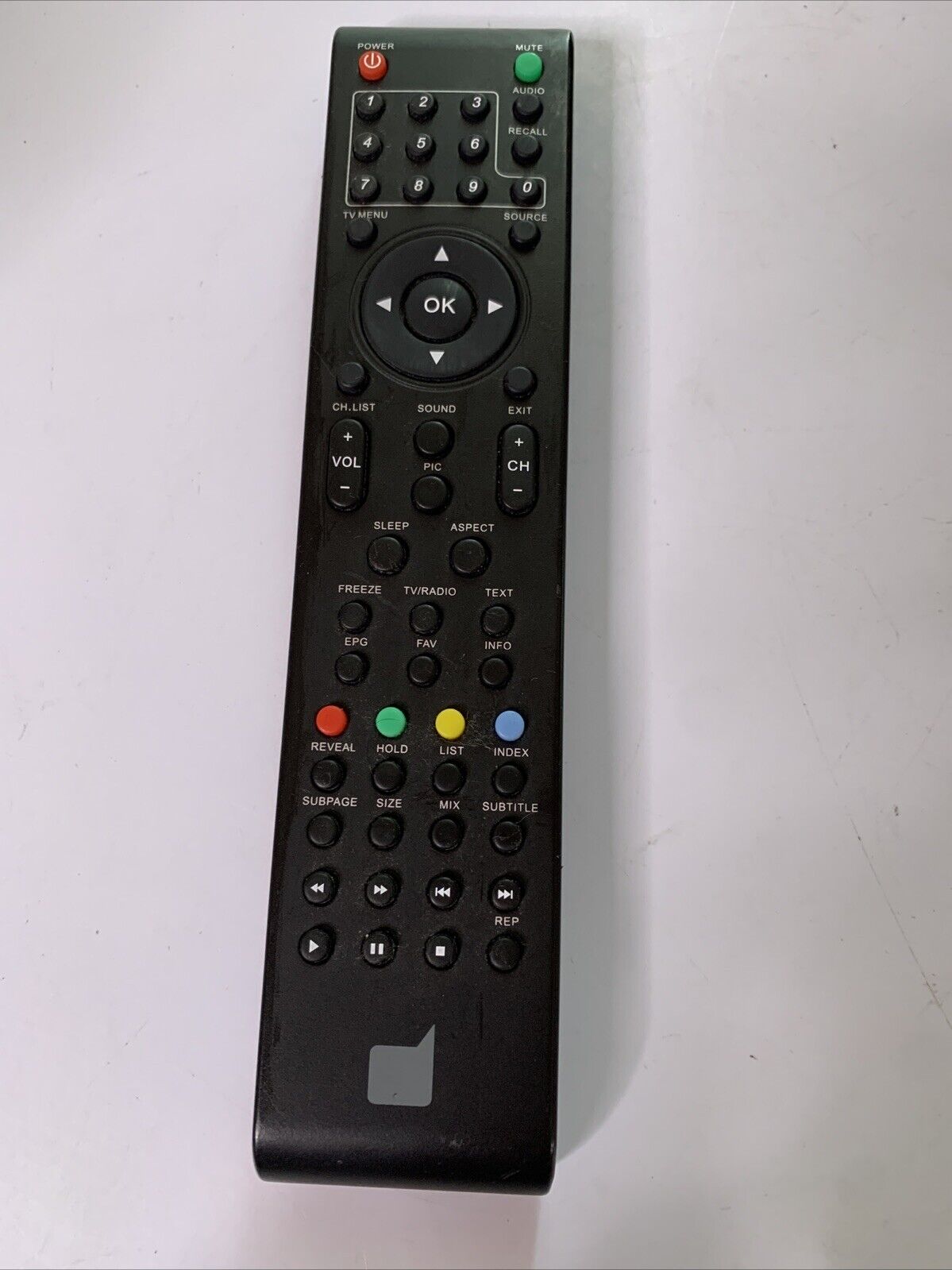 Dick Smith DSE TV Remote Control *Missing Battery Lid